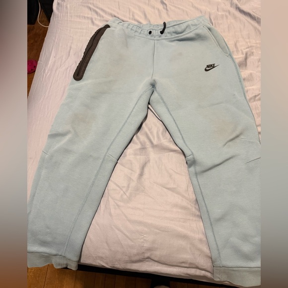 Nike tech Sky Blue Full-Zip Hoodie - Picture 6 of 8
